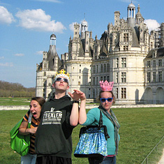 Explorica Students at Versailles France